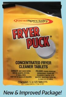 FRYER PUCK-BOIL-OUT TABLETS  5/PK