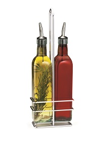 OIL &amp; VINEGAR CRUET SET-16 OZ