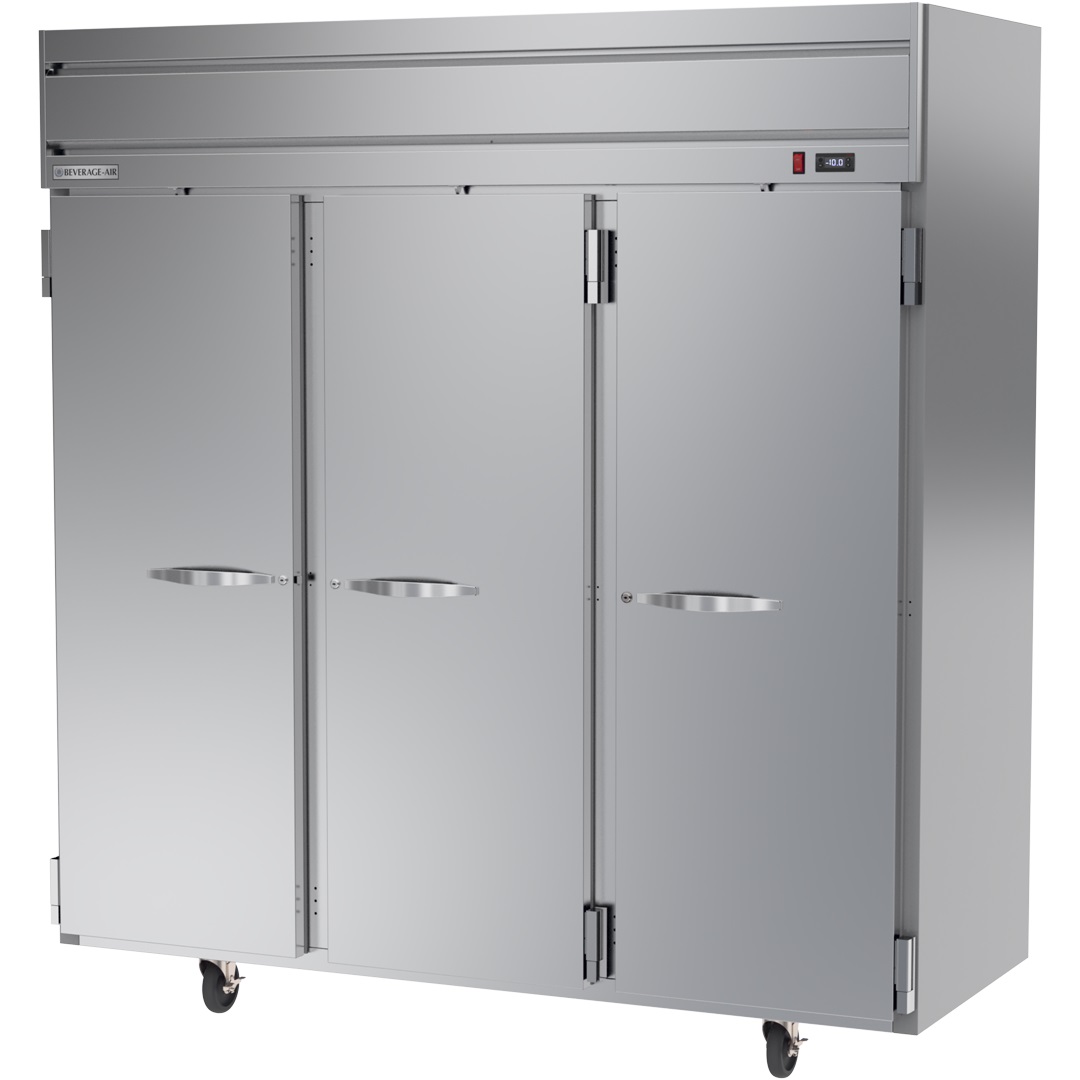 FREEZER-3 DOOR SOLID  78&quot;W-TOP MOUNT-115/60/1