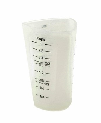 MEASURING CUP-1 CUP FLEXIBLE  SILICONE