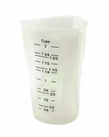 MEASURING CUP-2 CUP FLEXIBLE  SILICONE