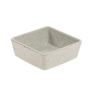 RAMEKIN-6-3/4OZ-SQUARE- MELAMINE-STONE NATURAL