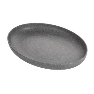 BOWL-128OZ-MELAMINE-STONE  GREY