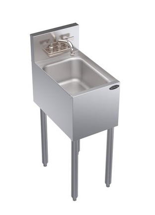 UNDERBAR HAND SINK-RS  12&quot;W X 19&quot;D X 36-1/2&quot;H