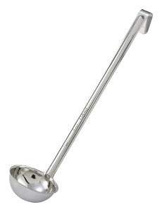 LADLE  4 OZ SS