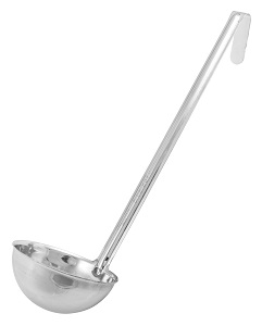 LADLE  8 OZ SS