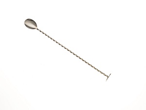 BAR SPOON W/ MUDDLER END SS