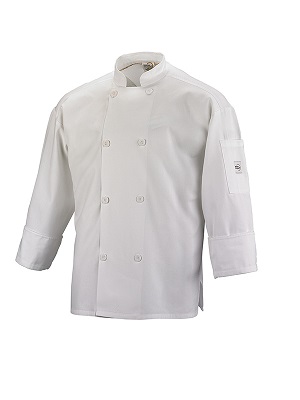 CHEFS JACKET-LONG SLEEVE WHITE  EXTRA LARGE