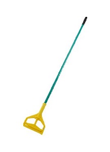 MOP HANDLE-60&quot; METAL HANDLE PLASTIC SIDE RELEASE