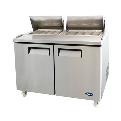 MEGA TOP SANDWICH PREP-2 DOOR  60&quot;W 24 PAN 2/5 YEAR WARRANTY