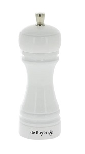 PEPPER MILL-6&quot; WHITE MADE IN FRANCE