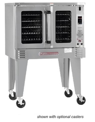 CONVECTION OVEN-240V  PLATINUM SERIES-SINGLE DECK, 