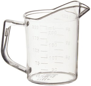 MEASURING CUP  1 CUP  POLYCARBONATE