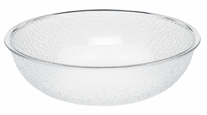 BOWL PEBBLED 10&quot; CLEAR 