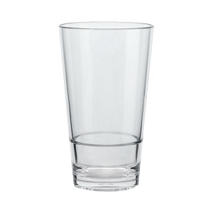 PINT GLASS-16OZ PLASTIC STACKABLE-BPA FREE NSF 