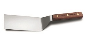 TURNER 6X3 OFFSET STAINLESS BLADE ROSEWOOD HANDLE 