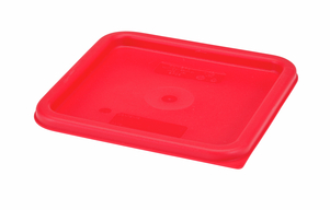 CAMSQUARE LID RED  FITS  6 &amp; 8 QT CONTAINER