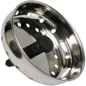 SINK STRAINER W/STOPPER