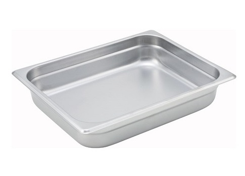 STEAM TABLE PAN-HALF SIZE 2.5&quot;  DEEP-24 GAUGE