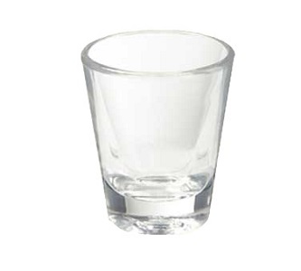 SHOT GLASS-1.5OZ LINED PLASTIC BPA FREE NSF