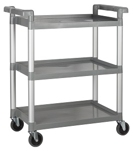 BUS CART-32X16X37 GRAY