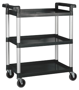 BUS CART-32X16X37 BLACK