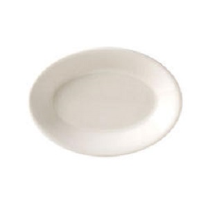 PLATTER-10-3/8&quot; OVAL AMERICAN  WHITE 2 DZ/CASE