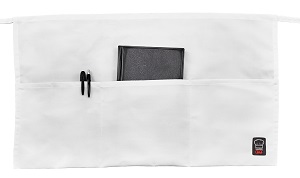 APRON-WAIST 3 POCKETS 22x12 WHITE