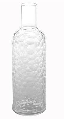 WATER BOTTLE W/CAP-34OZ  PEBBLED