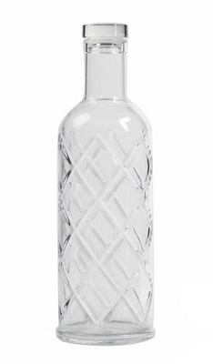 WATER BOTTLE W/CAP-34OZ  DIAMOND