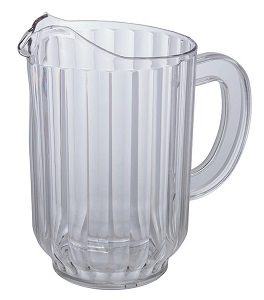 PITCHER 60 OZ PLASTIC SINGLE  SPOUT