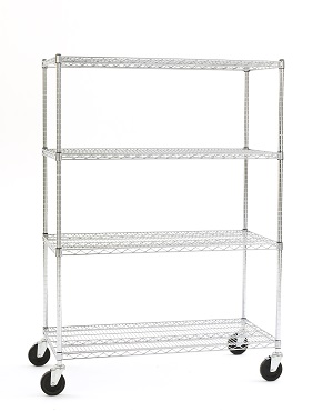 CHROME SHELVING